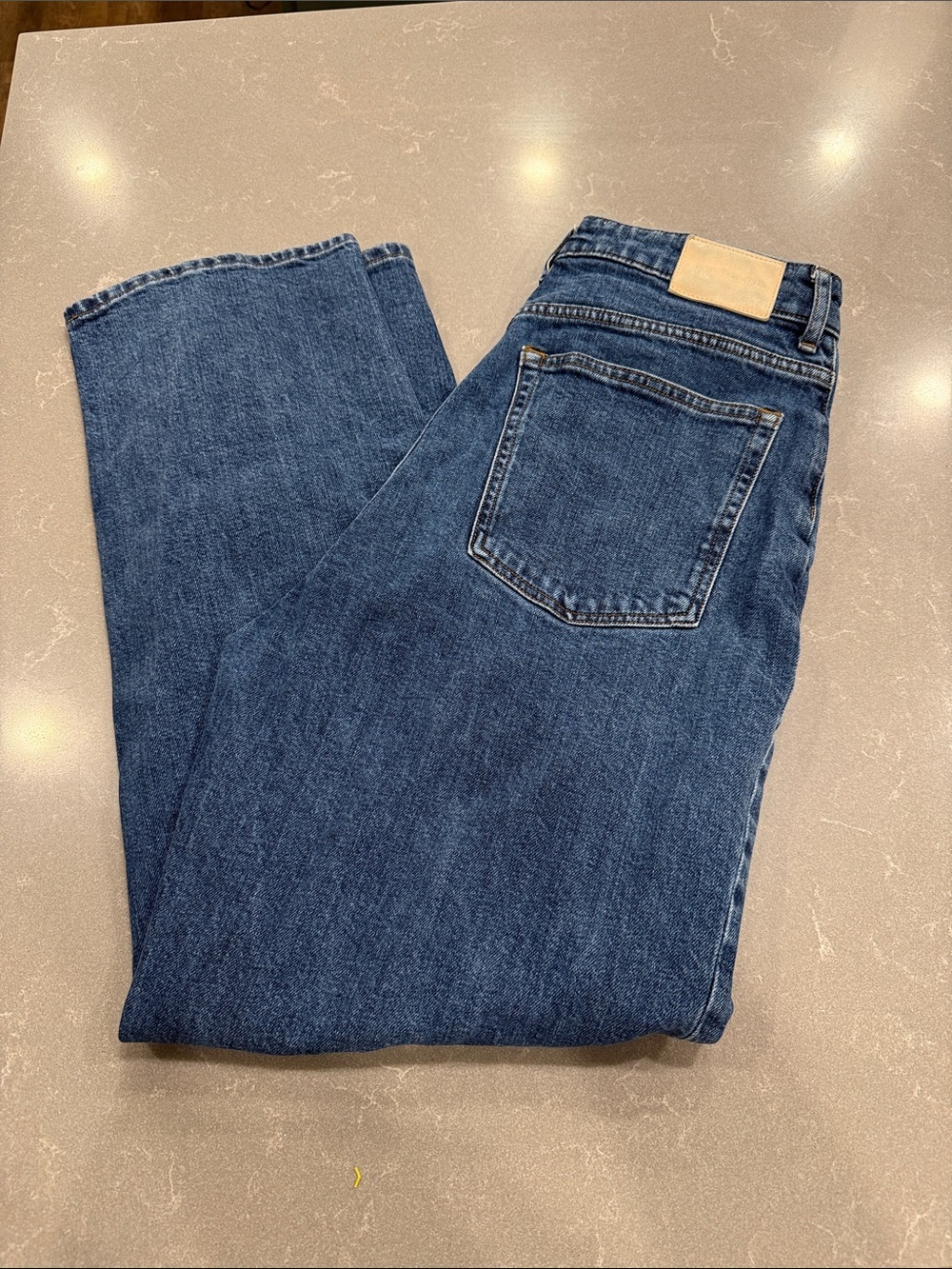 Everlane High-Rise Women's Jeans in Dark Blue Denim 31 Long
